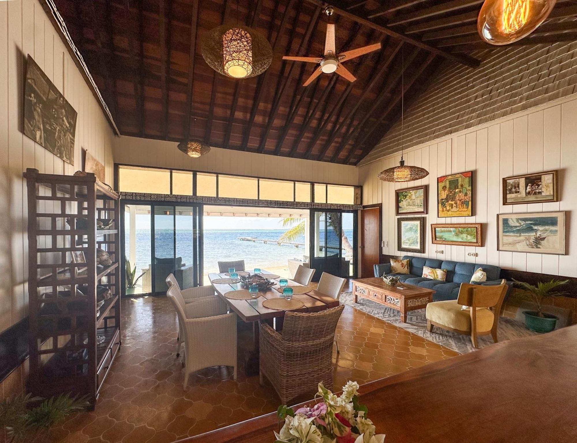 הוילה Maharepa  Chez Jay Moorea Beach House מראה חיצוני תמונה